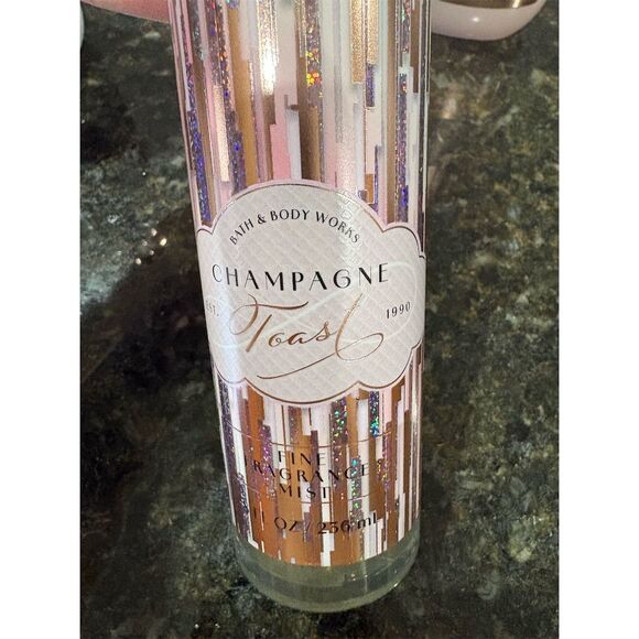 Bath & Body Works Champagne Toast 3-Piece Set: Wash, Lotion, Mist - Picture 4 of 5